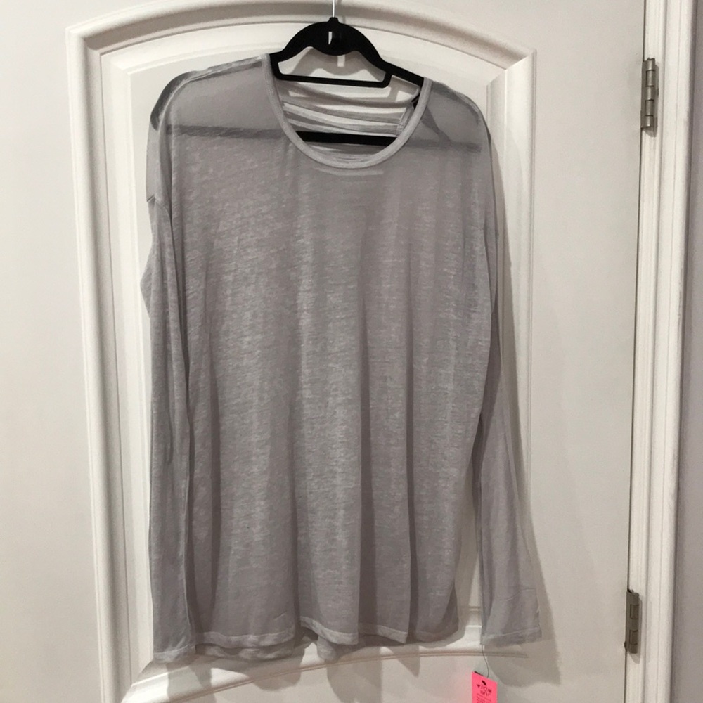 - Betsey Johnson performance see through shredded back size L